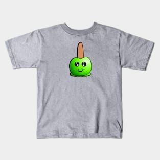 Green Candy Apple Kids T-Shirt